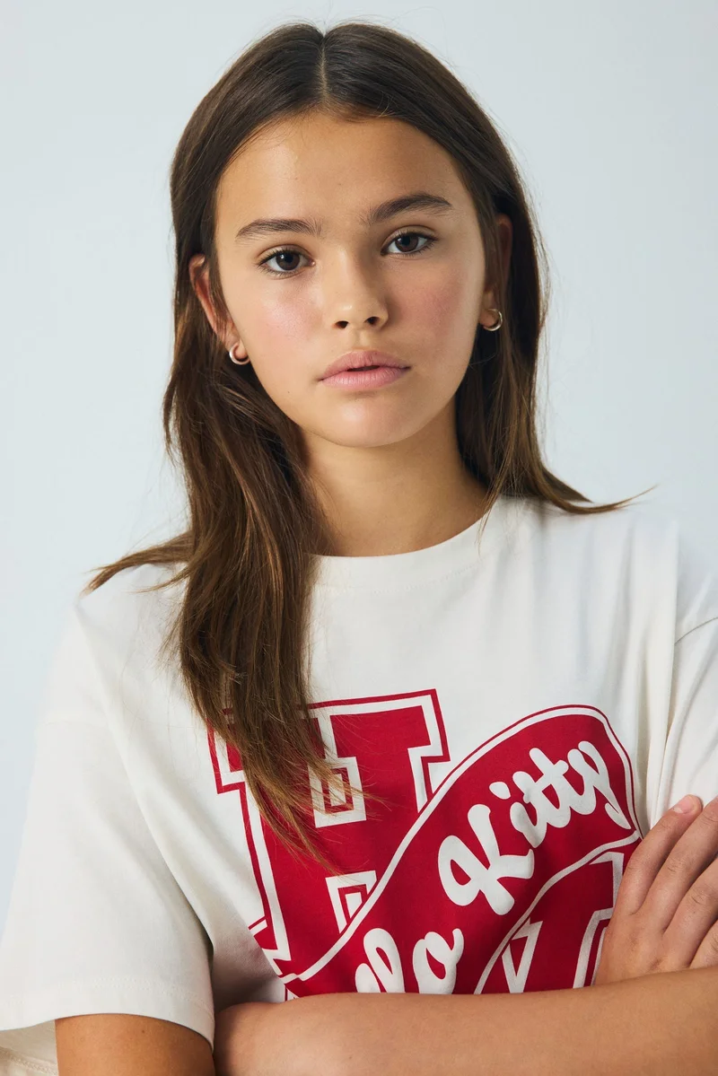 H&M Printed cotton T-shirt